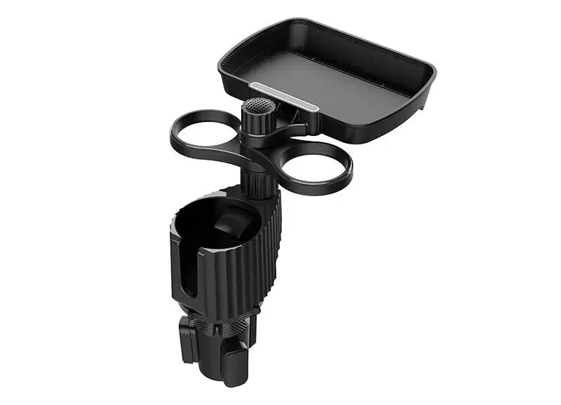 Car Cup Holder Expander Tray with Detachable Car Cup Holder Tray, Car Food Trays for Eating &Cup Holder Tray Table for Car