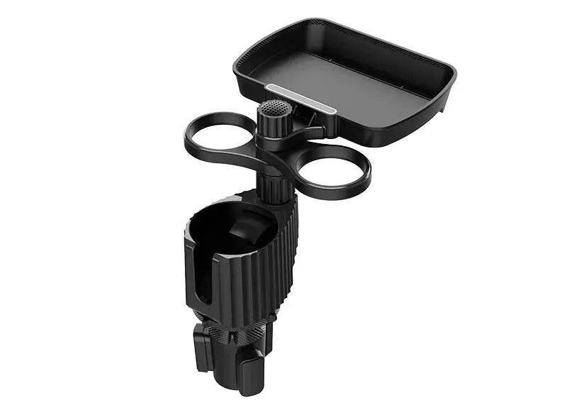 Car Cup Holder Expander Tray with Detachable Car Cup Holder Tray, Car Food Trays for Eating &Cup Holder Tray Table for Car