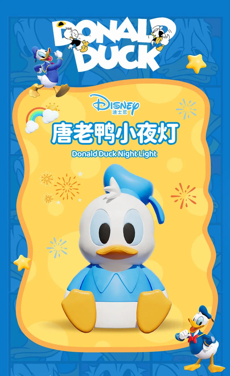 Donald Duck Nightlight Christmas Presents Lovely Practical Creative Birthday Gift Cute Figure Creative Kawaii Model Doll Toys