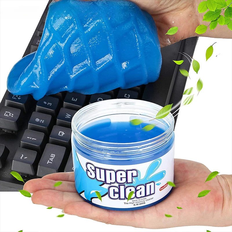 Car Cleaning Gel Multifunctional Air Vent Outlet Dashboard Laptop Magic Cleaning Tool Wash Mud Dust Remover Dirt Clean