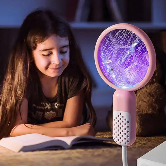 Indoor Fly Traps Uv Light Indoor Fly Zapper Long Lasting Portable Rechargeable Quiet Zapper for Home Kitchen Dorm Restaurant